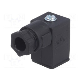 1 pcs x MOLEX - 121023-0465 - Connector: valve connector, plug, form C, 9.4mm, female, PIN: 4