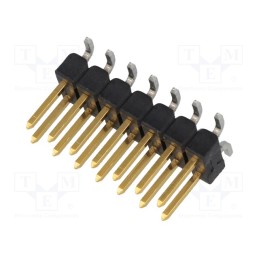1 pcs x TE Connectivity - 1241050-7 - Pin header, pin strips, AMPMODU MOD II, male, PIN: 14, vertical