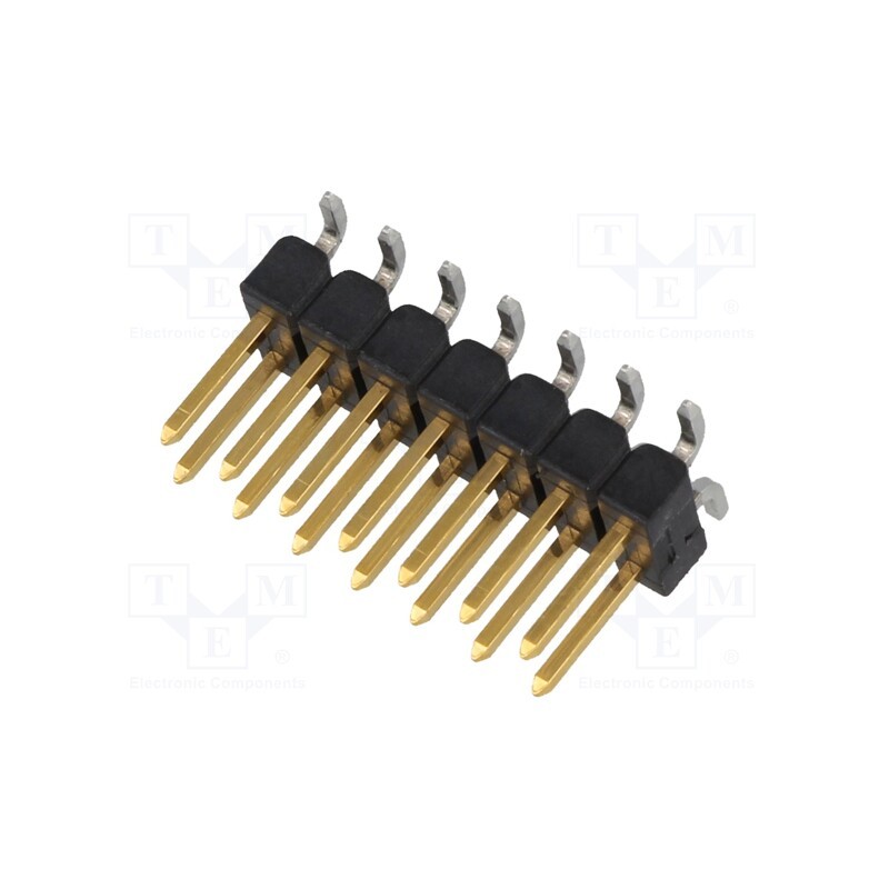 1 pcs x TE Connectivity - 1241050-7 - Pin header, pin strips, AMPMODU MOD II, male, PIN: 14, vertical
