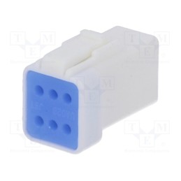 1 pcs x JST - 06R-JWPF-VSLE-D - Plug, wire-wire/PCB, female, JWPF, 2mm, PIN: 6, w/o contacts, 100V