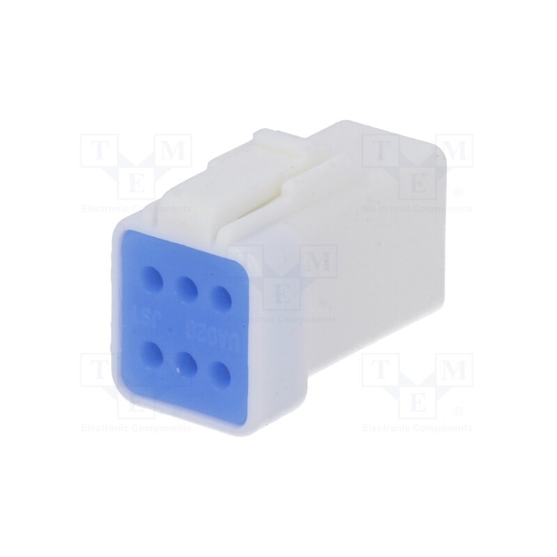 1 pcs x JST - 06R-JWPF-VSLE-D - Plug, wire-wire/PCB, female, JWPF, 2mm, PIN: 6, w/o contacts, 100V