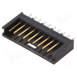 1 pcs x TE Connectivity - 280374-2 - 10P AMPMODU II SHRD HDR, ST, 0.38AU