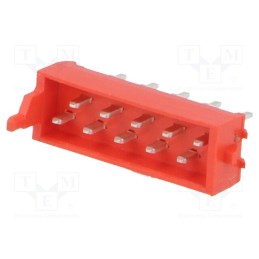 1 pcs x TE Connectivity - 8-215464-0 - Micro-MaTch, socket, male, PIN: 10, THT, on PCBs, 1.5A, Layout: 2x5