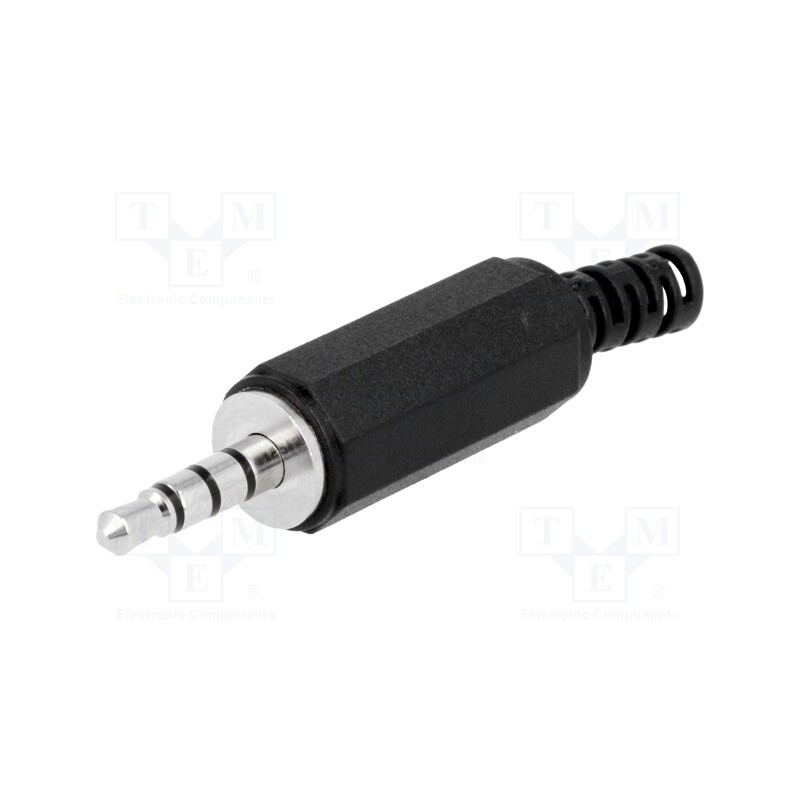 1 pcs x CLIFF - FC68124 - Plug, Jack 3,5mm, male, stereo special,with strain relief