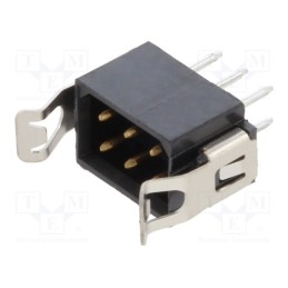 1 pcs x HARWIN - M80-8530642 - Socket, PCB-cable/PCB, male, Datamate L-Tek, 2mm, PIN: 6, THT, 800V