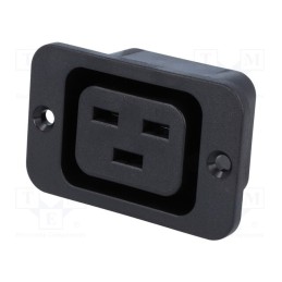 1 pcs x SCHURTER - 4797 - Connector: AC supply, socket, female, 16A, 250VAC, IEC 60320