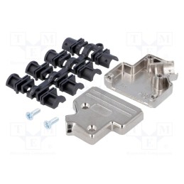 1 pcs x MH CONNECTORS - MHDVSL15-K - Enclosure: for D-Sub connectors, D-Sub 15pin,D-Sub HD 26pin