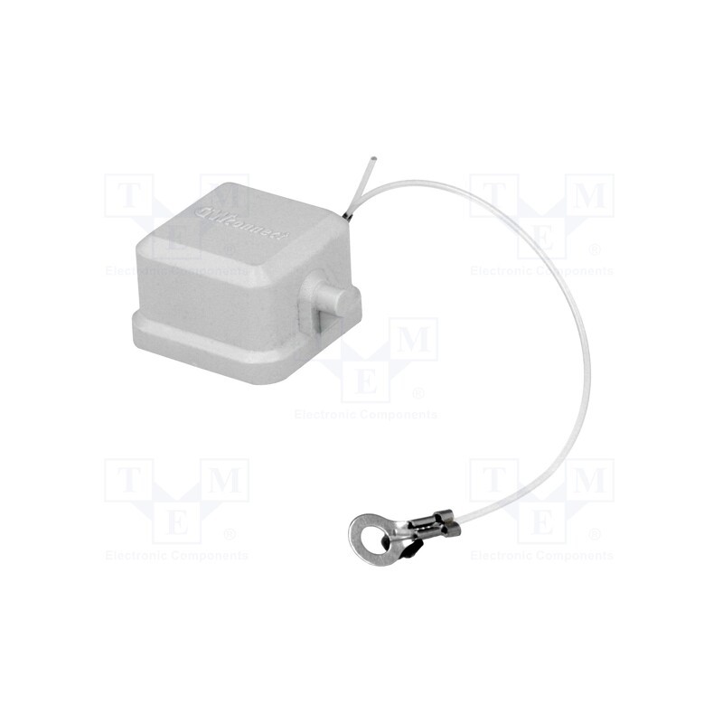 1 pcs x MOLEX - 93601-0708 - Protection cover, size 3A, cord, for latch, polyamide, 21x21mm