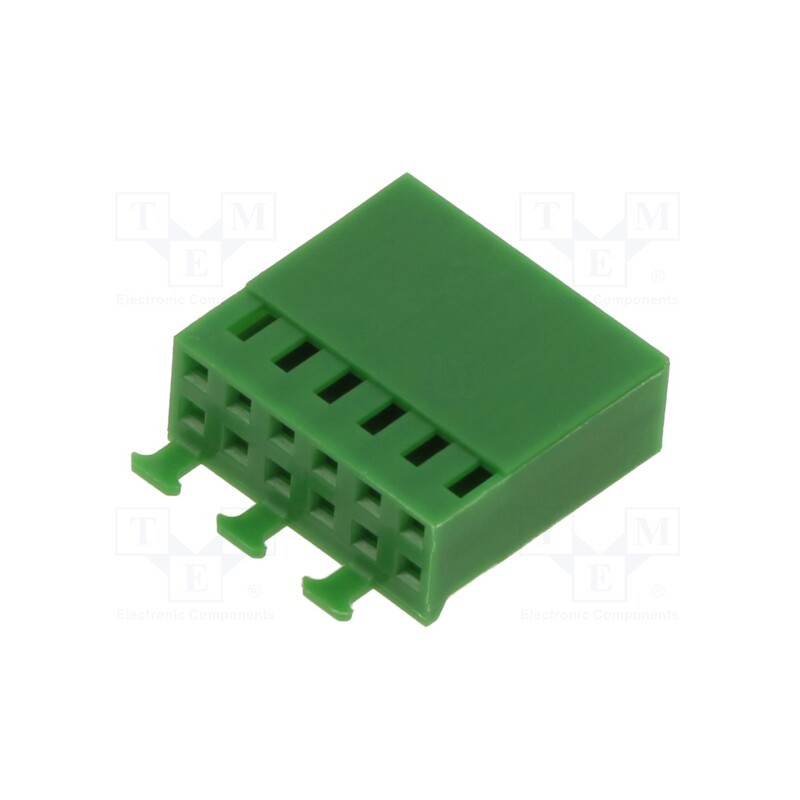 1 pcs x TE Connectivity - 925370-6 - MOD.IV REC HSG, 2X6P