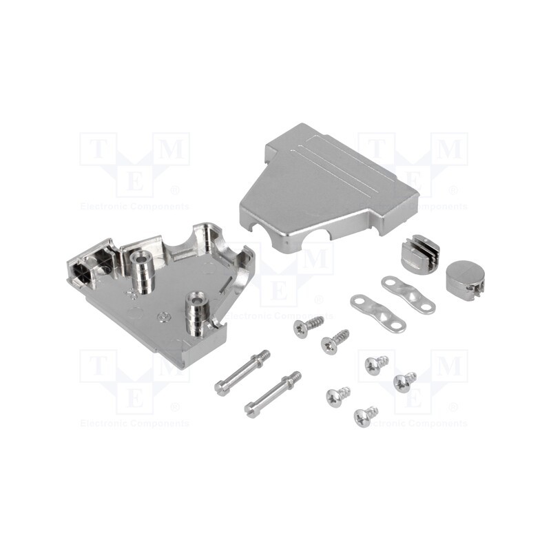 1 pcs x ENCITECH - 6550-0100-03 - Enclosure: for D-Sub connectors, D-Sub 25pin,D-Sub HD 44pin