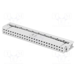 1 pcs x HARTING - 9185506803 - Plug, IDC, female, PIN: 50, for ribbon cable, 1.27mm, Layout: 2x25