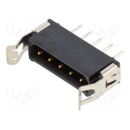 1 pcs x HARWIN - M80-8820542 - Socket, PCB-cable/PCB, male, Datamate L-Tek, 2mm, PIN: 5, THT, 800V