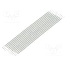 1 pcs x TE Connectivity - 4-1437131-9 - Connector: jumper cable, Cable ph: 1.27mm, L: 50.8mm, straight