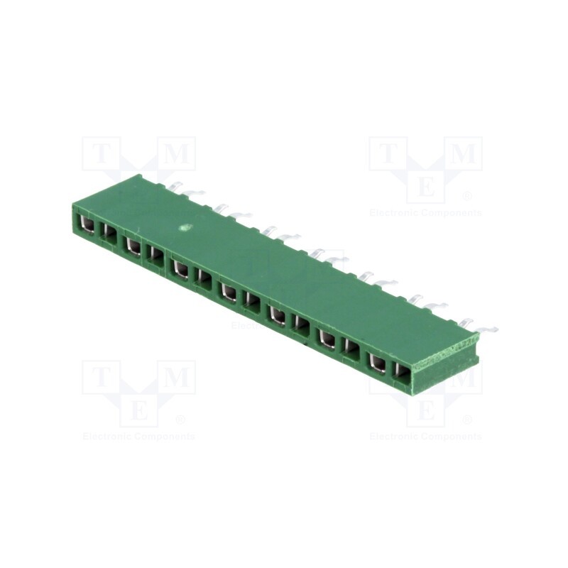 1 pcs x TE Connectivity - 1-215297-4 - Socket, pin strips, HV-100, female, PIN: 14, straight, 2.54mm, THT