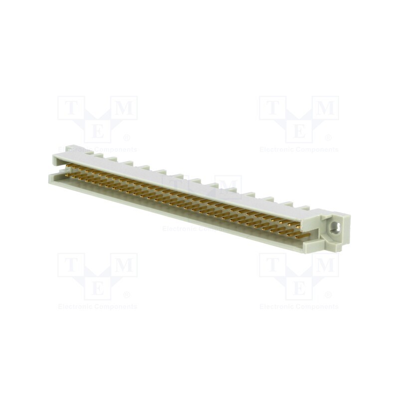 1 pcs x NINIGI - ZDIN-BM-64P - Socket, DIN 41612, type B, male, PIN: 64, a+b, THT, straight