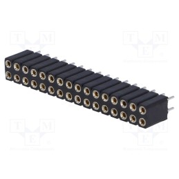 1 pcs x CONNFLY - DS1002-03-2*16131 - Socket, pin strips, female, PIN: 32, turned contacts, straight