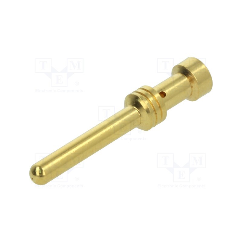 1 pcs x HARTING - 9332006116 - Contact, male, copper alloy, gold-plated, 1.5mm2, 16AWG, crimped
