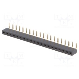 1 pcs x NINIGI - ZL306-20 - Socket, pin strips, female, PIN: 20, angled 90°, 2.54mm, THT, 1x20