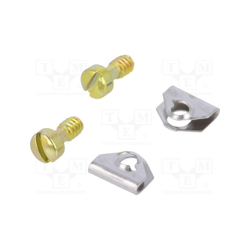 1 pcs x TE Connectivity - 5205980-1 - Set of screws for D-Sub, Thread: UNC 4-40, AMPLIMITE, 5.59mm