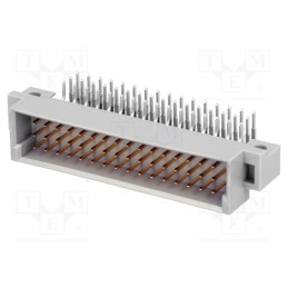 1 pcs x HARTING - 9231486921 - Socket, DIN 41612, type 2C, male, PIN: 48, a+b+c, THT, angled 90°