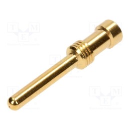 1 pcs x HARTING - 9332006123 - Contact, male, copper alloy, gold-plated, 2.5mm2, 14AWG, crimped