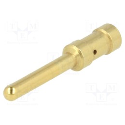 1 pcs x HARTING - 9332006119 - Contact, male, copper alloy, gold-plated, 4mm2, 12AWG, Han E® HMC