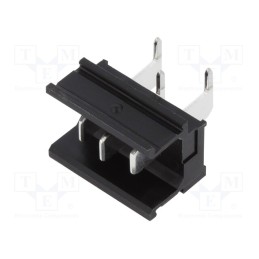 1 pcs x HARTING - 2519031301 - Connector: PCB to PCB, male, PIN: 3, har-modular®, THT, angled