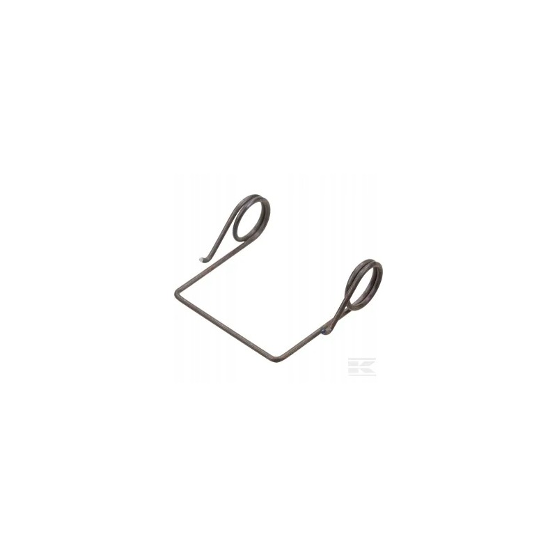 The lever spring clutches the gear