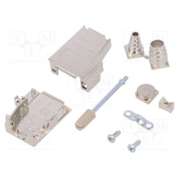 1 pcs x ENCITECH - 6260-0106-01 - Enclosure: for D-Sub connectors, D-Sub 9pin,D-Sub HD 15pin