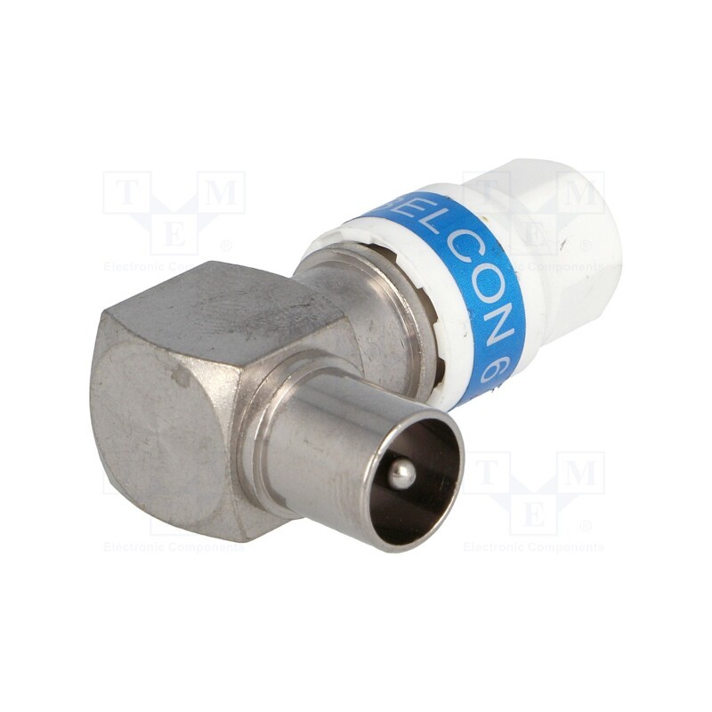 1 pcs x CABELCON - 99909692 90-IECM-56 5.1 SELF - Plug, coaxial 9.5mm (IEC 169-2), for cable