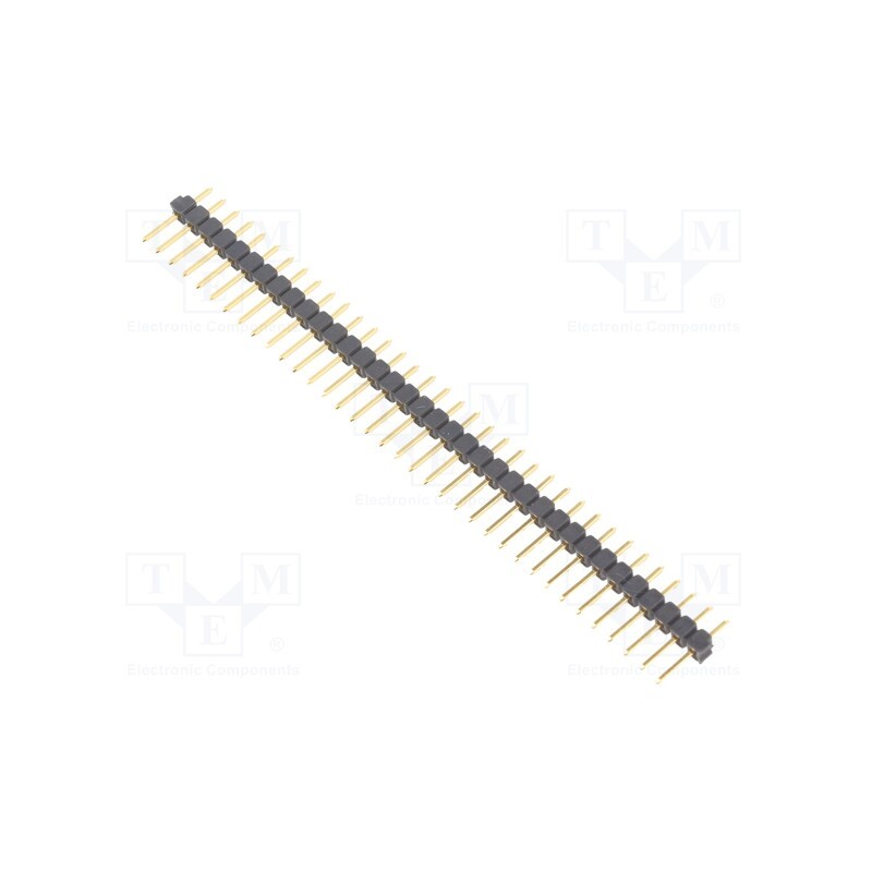 1 pcs x FISCHER ELEKTRONIK - SL11.112.36G - Pin header, pin strips, male, PIN: 36, straight, 2.54mm, THT, 1x36