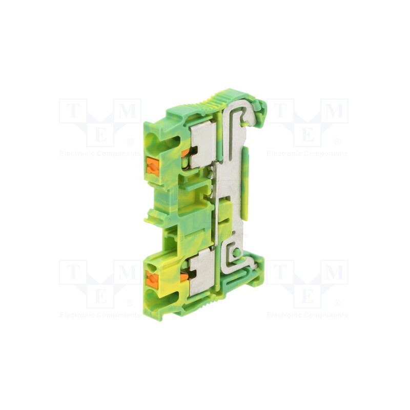 1 pcs x PHOENIX CONTACT - 3209536 - Splice terminal: rail, 0.14÷4mm2, ways: 1, terminals: 2, push-in