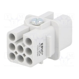 1 pcs x LAPP - 11251500 - Connector: HDC, female, EPIC H-D, PIN: 8, 7+PE, size H-A 3, 10A, 60V