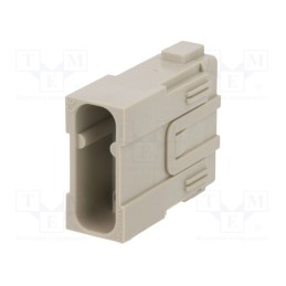 1 pcs x ILME - CX 03 4M - Connector: HDC, module, male, MIXO, PIN: 3, w/o contacts, 40A, 690V