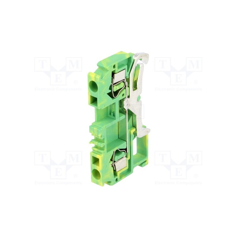 1 pcs x DEGSON ELECTRONICS - WS-4-PE - Splice terminal: rail, 0.2÷4mm2, ways: 1, terminals: 2, Width: 6mm