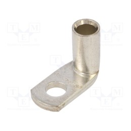 1 pcs x ERKO - KCS90_10-50/10 - Tip: ring tube, M10, 50mm2, crimped, for cable, angled 90°, tinned