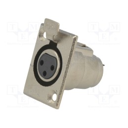 1 pcs x NINIGI - XLR-3G-C - Socket, XLR, female, PIN: 3, soldering, XLR standard