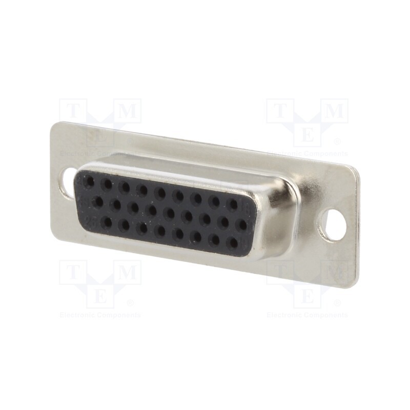 1 pcs x CONEC - 302A10139X - D-Sub HD, PIN: 26, female, for cable, soldering, 3A
