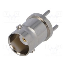 1 pcs x NINIGI - BNC-209 - Socket, BNC, female, straight, THT, for panel mounting, PTFE