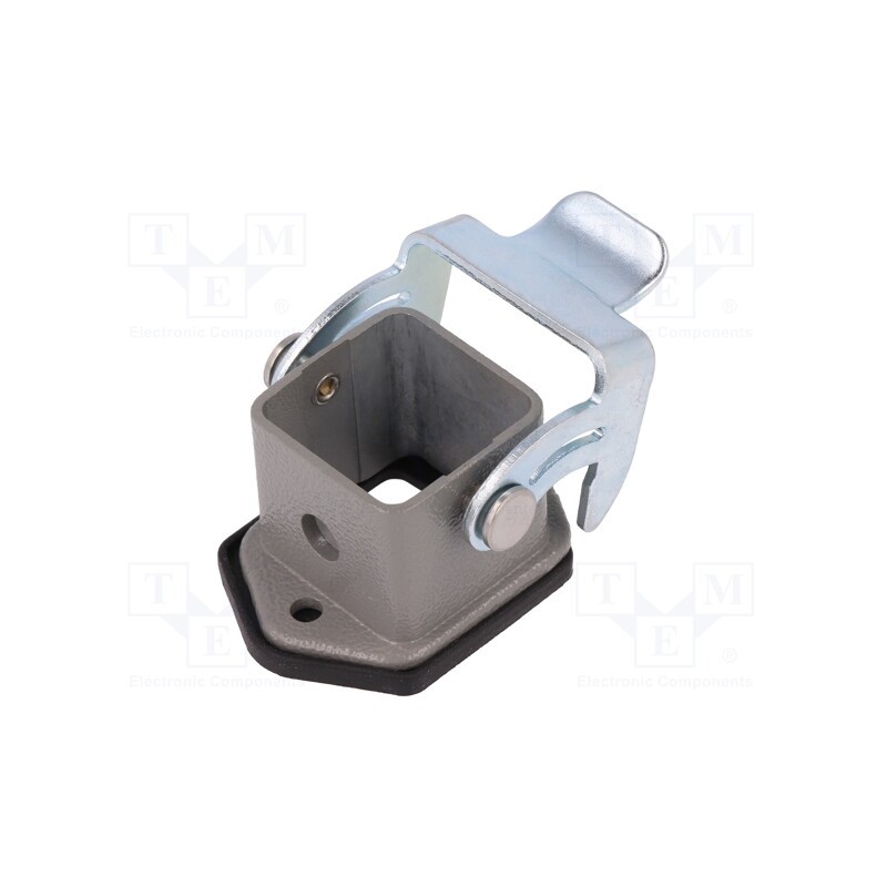 1 pcs x DEGSON ELECTRONICS - D3A-BK-1L - Enclosure: for HDC connectors, size D3A, with latch, straight