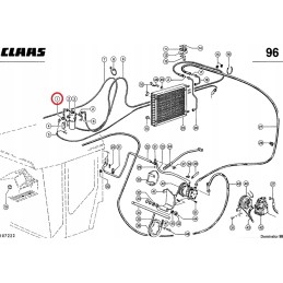 Claas air conditioning low pressure sensor
