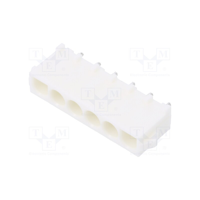 1 pcs x TE Connectivity - 641831-1 - 06P UMNL PIN HDR ASSY 94VO