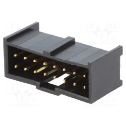 1 pcs x MOLEX - 901301216 - Socket, rectangular, male, C-Grid III, 2.54mm, PIN: 16, THT