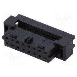 1 pcs x MOLEX - 875681693 - Plug, wire-wire/PCB, female, Milli-Grid, 2mm, PIN: 16, polarized