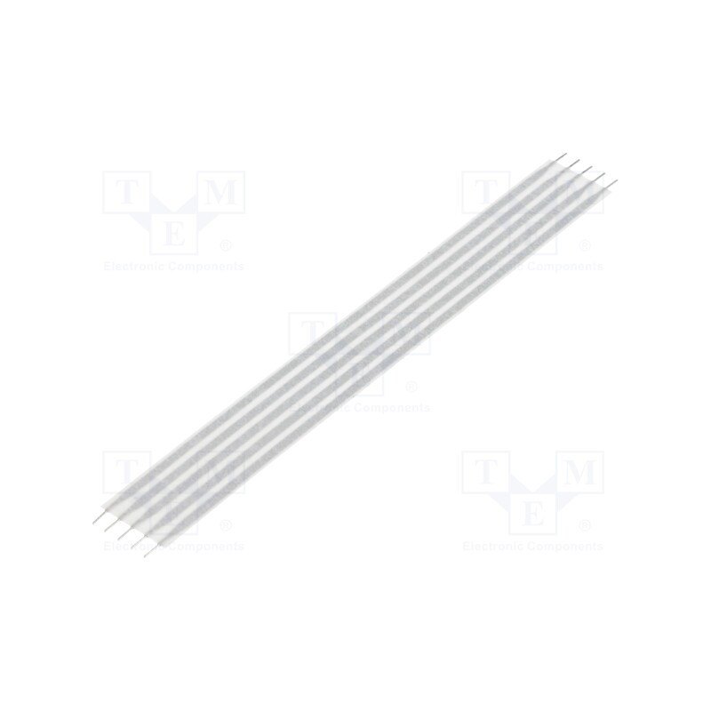 1 pcs x TE Connectivity - 8-1437145-4 - Connector: jumper cable, Cable ph: 2.54mm, L: 101.6mm, straight