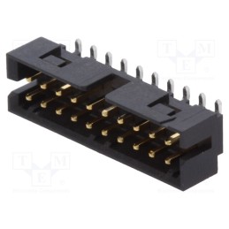 1 pcs x MOLEX - 878322021 - Socket, PCB-cable/PCB, male, Milli-Grid, 2mm, PIN: 20, THT, on PCBs