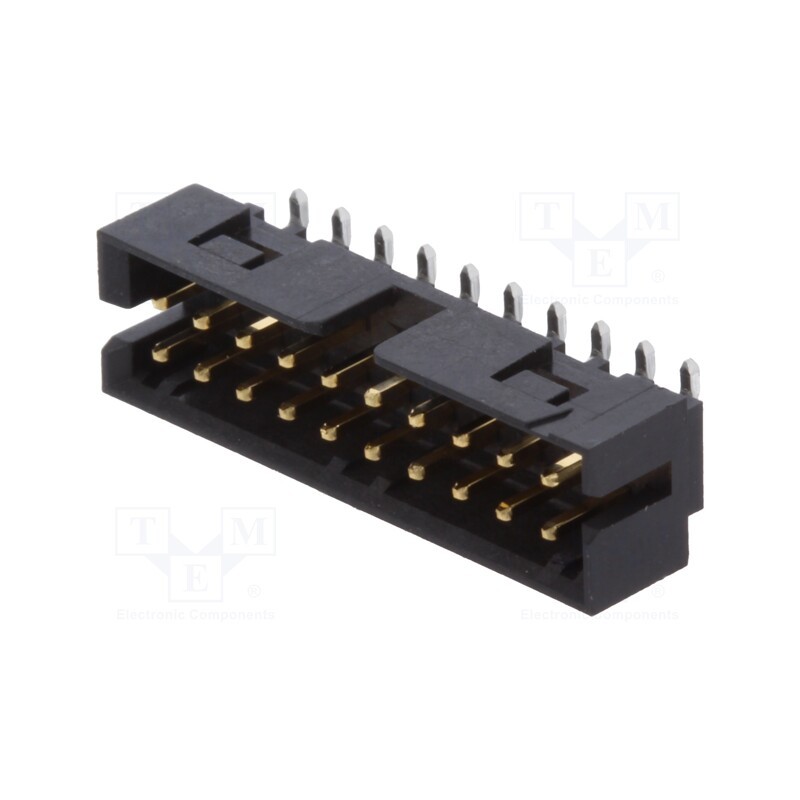 1 pcs x MOLEX - 878322021 - Socket, PCB-cable/PCB, male, Milli-Grid, 2mm, PIN: 20, THT, on PCBs