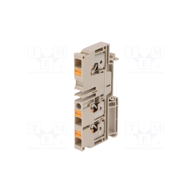 1 pcs x WEIDMu00dcLLER - 1991820000 A3C 6 - Splice terminal: rail, 6mm2, ways: 1, terminals: 3, beige, wemid