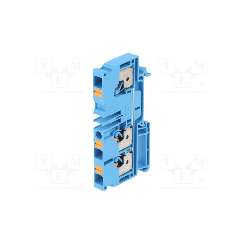 1 pcs x WEIDMu00dcLLER - 1991830000 A3C 6 BL - Splice terminal: rail, 6mm2, ways: 1, terminals: 3, blue, wemid, TS35