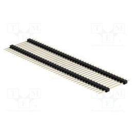 1 pcs x NINIGI - ZL2029-40 - Pin header, pin strips, male, PIN: 40, double deck, straight, THT